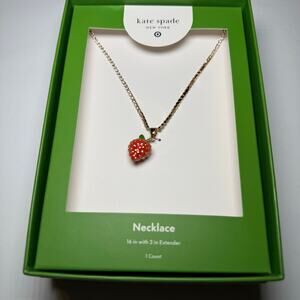 Kate Spade Strawberry Pendant Necklace Target